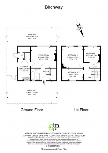 Floorplan for Birchway, Hayes