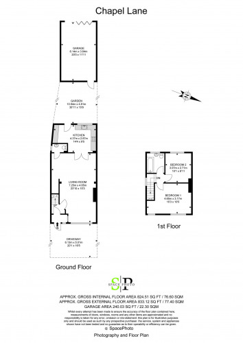 Floorplan for Chapel Lane, Uxbridge, UB8 3DS