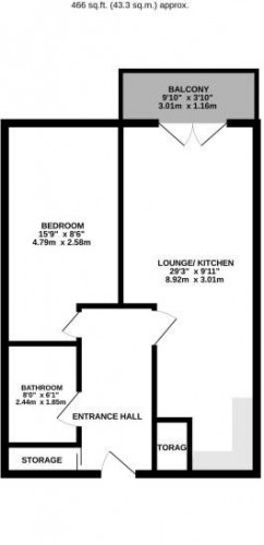 Floorplan for Vantage Building, Station Approach, Hayes, UB3 4FA