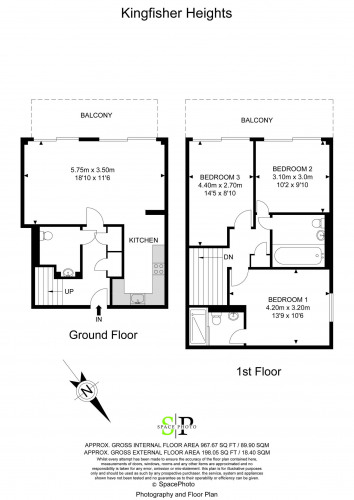 Floorplan for Bramwell Way, London, E16 2GR