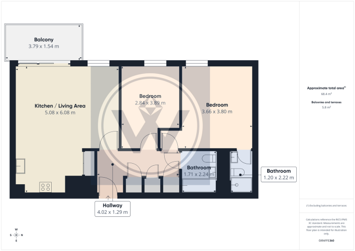 Floorplan for Bramwell Way, London, E16 2GR