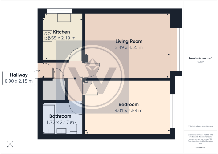 Floorplan for Westmoreland Road, Bromley, BR2 0QS