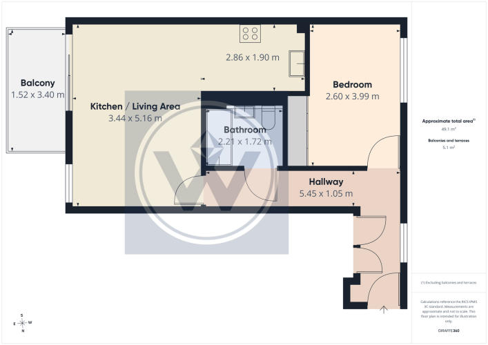 Floorplan for Bramwell Way, London, E16 2GS