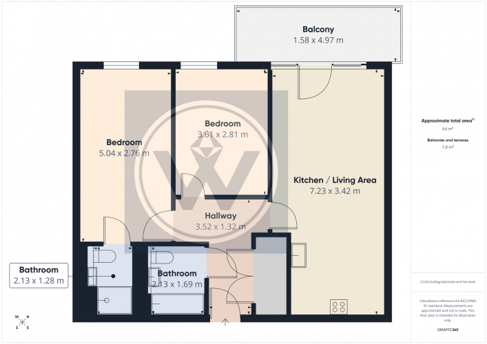 Floorplan for Carnation Gardens, Hayes, UB3 4FS