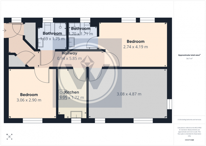 Floorplan for Morton Close, Uxbridge, UB8 3WR
