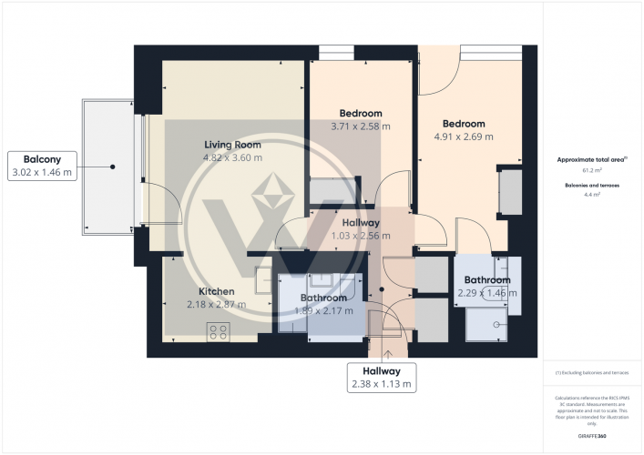 Floorplan for Cardinal Building, Station Approach, Hayes, UB3 4FE