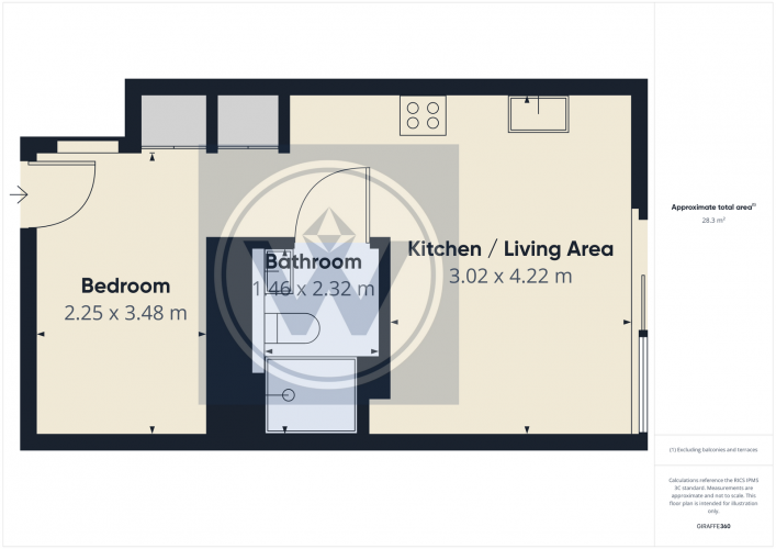 Floorplan for Navigation Building, Station Approach, Hayes, UB3 4FF