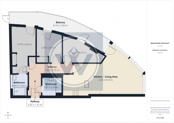 Floorplan for Cardinal Building, Station Approach, Hayes, UB3 4FD
