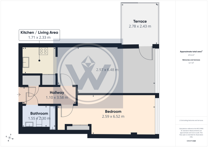Floorplan for Navigation Building, Station Approach, Hayes, UB3 4FF