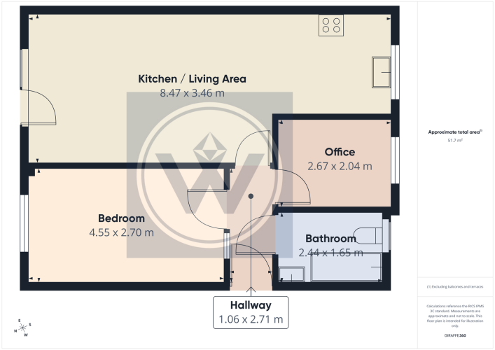 Floorplan for Acorn Close, Slough, SL3 8GU