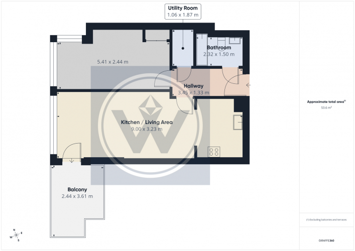 Floorplan for Signal Building, Station Approach, Hayes, UB3 4FG