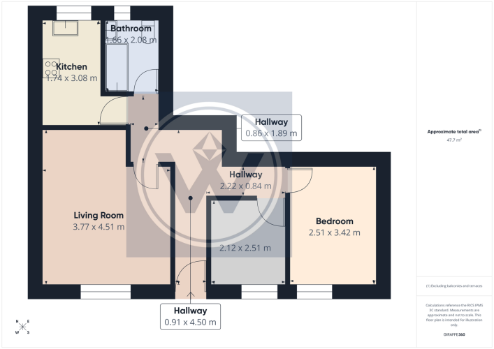 Floorplan for Willow Tree Lane, Hayes, UB4 9BL