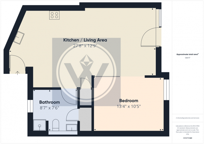 Floorplan for Radcliffe House , 401 Ashton Old Road, Manchester, M11 2DJ
