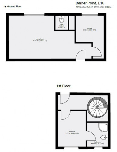 Floorplan for Barrier Point Road, London, E16 2SE