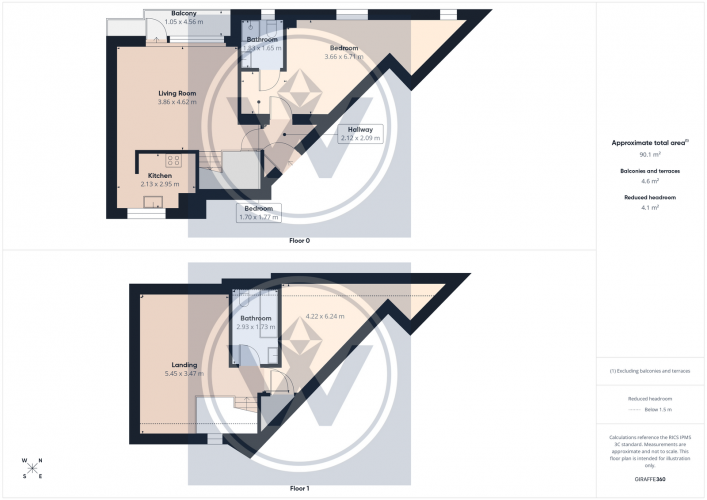 Floorplan for 100 Stockport Road, Manchester, M13 9DZ