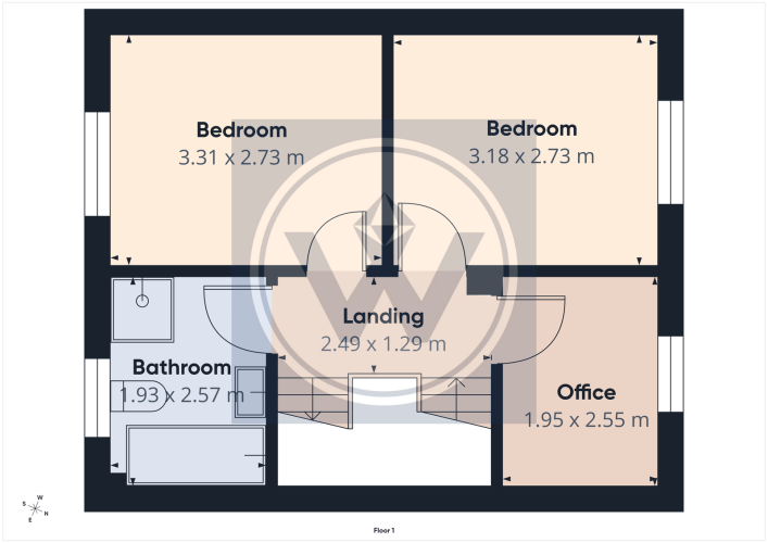 Floorplan for  River View Drive, Salford M7 