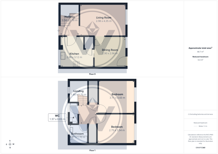 Floorplan for Flora Drive, Salford, M7 1TB