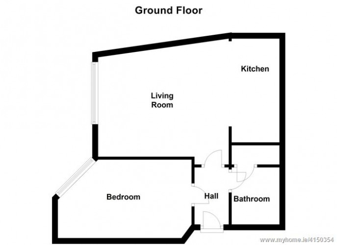 Floorplan for 12 Auburn House, Rathmines Park, Rathmines, Dublin 6