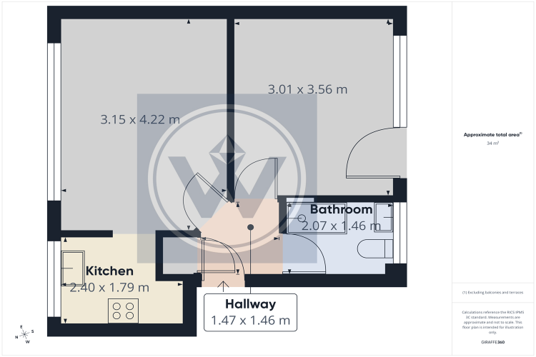 Floorplan for Lavenham Close, Bury, BL9