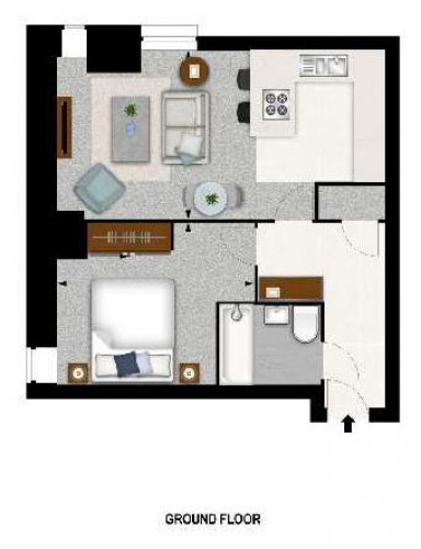 Floorplan for Palace Wharf, W6