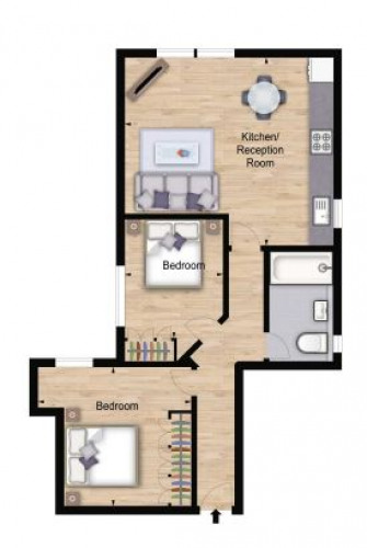 Floorplan for Hamlet Gardens, W6