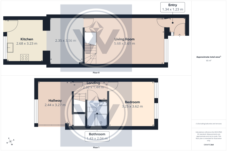 Floorplan for Cleave Avenue, UB3