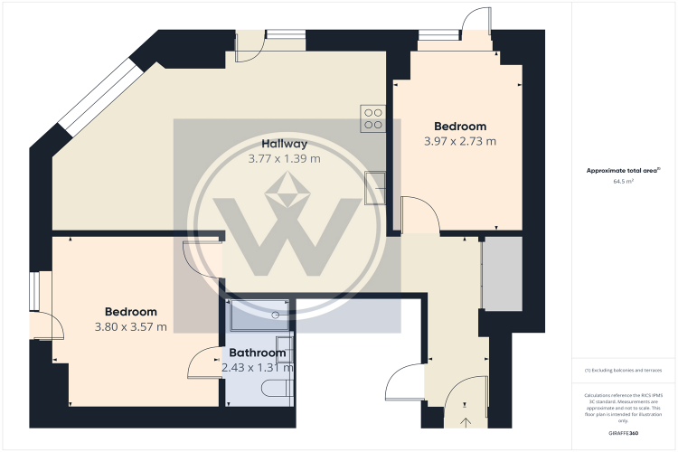 Floorplan for Park View, Dantzic Street, M4