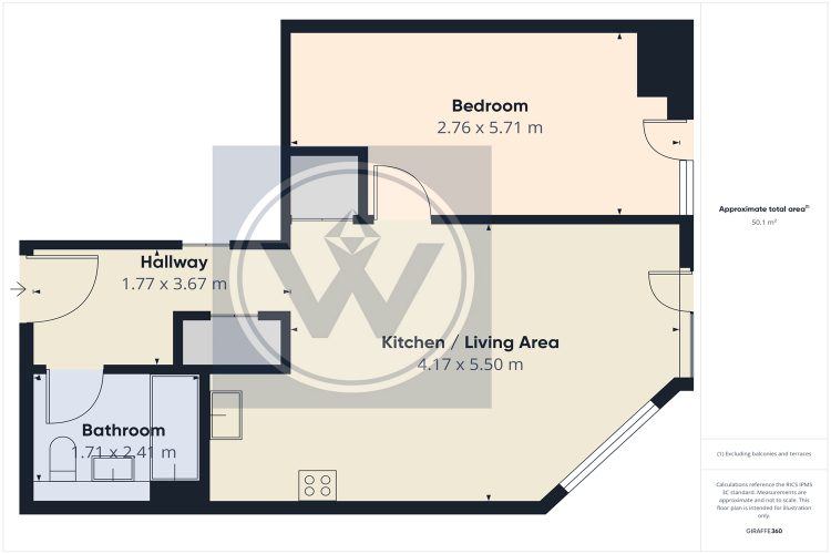 Floorplan for Park View, Dantzic Street, M4