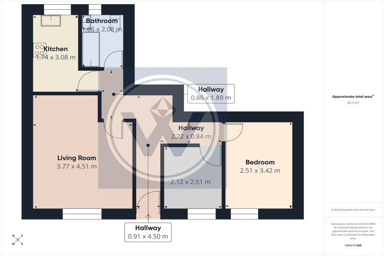 Floorplan for Willow Tree Lane, UB4