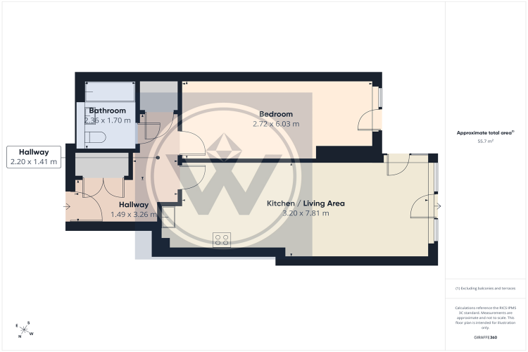 Floorplan for Victoria Residence, M15