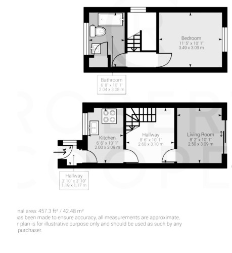 Floorplan for Westlands Close, UB3