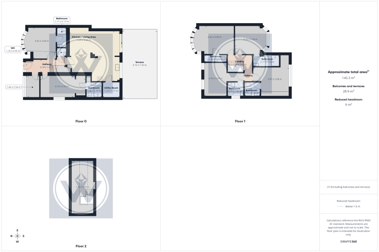 Floorplan for Bourne Avenue, UB3