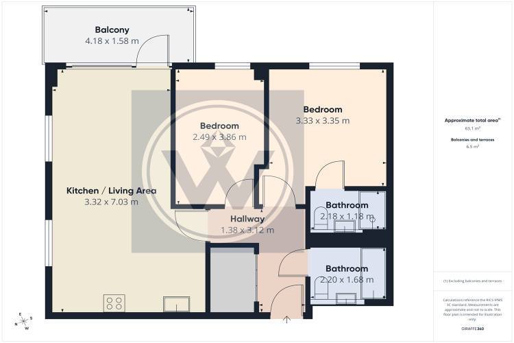 Floorplan for Caturra Court, UB3