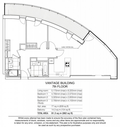 Floorplan for Vantage Building, Station Approach, UB3
