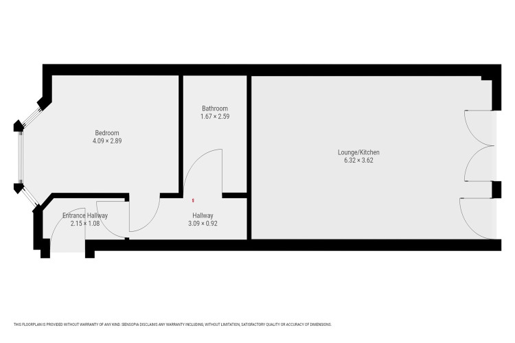 Floorplan for Eaton Rise, London, W5 2HE